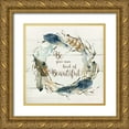thumbnail image 1 of Robinson, Carol 20x20 Gold Ornate Wood Framed with Double Matting Museum Art Print Titled - Own Kind of Beautiful, 1 of 4