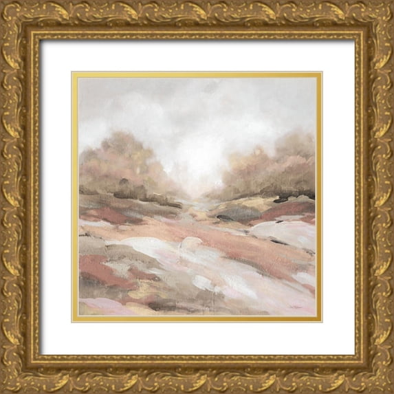 Robinson, Carol 20x20 Gold Ornate Wood Framed with Double Matting Museum Art Print Titled - Painted Hills