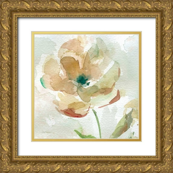 Robinson, Carol 20x20 Gold Ornate Wood Framed with Double Matting Museum Art Print Titled - Sunny Afternoon