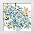 thumbnail image 1 of Robinson, Carol 20x20 White Modern Wood Framed Museum Art Print Titled - Aqua Garden, 1 of 4