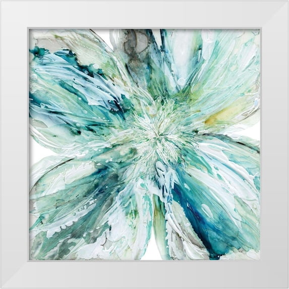 Robinson, Carol 20x20 White Modern Wood Framed Museum Art Print Titled - Blossom Bursts