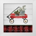 thumbnail image 1 of Robinson, Carol 20x20 White Modern Wood Framed Museum Art Print Titled - Christmas Wagon, 1 of 4