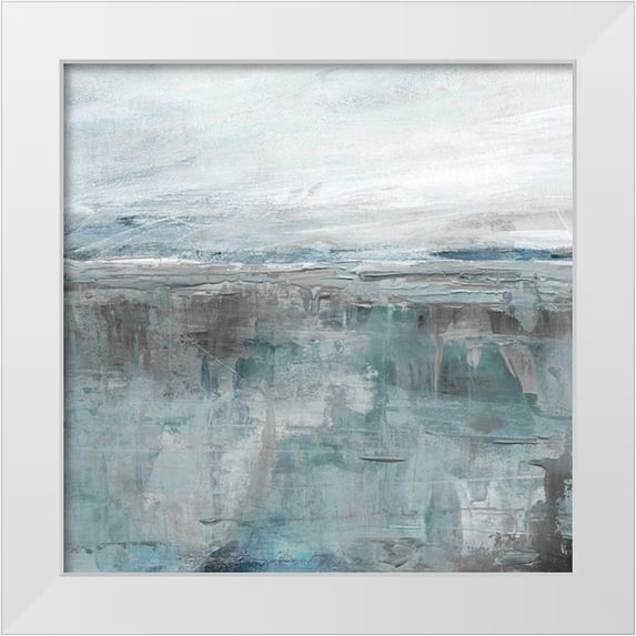 Robinson, Carol 20x20 White Modern Wood Framed Museum Art Print Titled - Colors of the Seaside