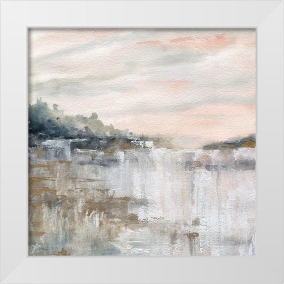 Robinson, Carol 20x20 White Modern Wood Framed Museum Art Print Titled - Crystal Falls