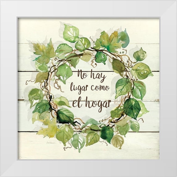 Robinson, Carol 20x20 White Modern Wood Framed Museum Art Print Titled - El Hogar