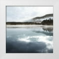 thumbnail image 1 of Robinson, Carol 20x20 White Modern Wood Framed Museum Art Print Titled - Quiet Moody Lake II, 1 of 4