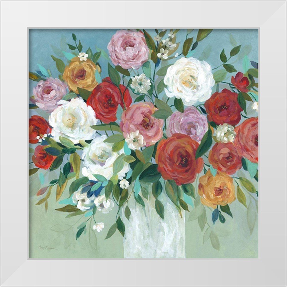 Beauty Of Love Il By Carol Robinson - Framed Print Wall Art - Light Brown