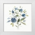 thumbnail image 1 of Robinson, Carol 20x20 White Modern Wood Framed Museum Art Print Titled - Wild Blue Blooms I, 1 of 4