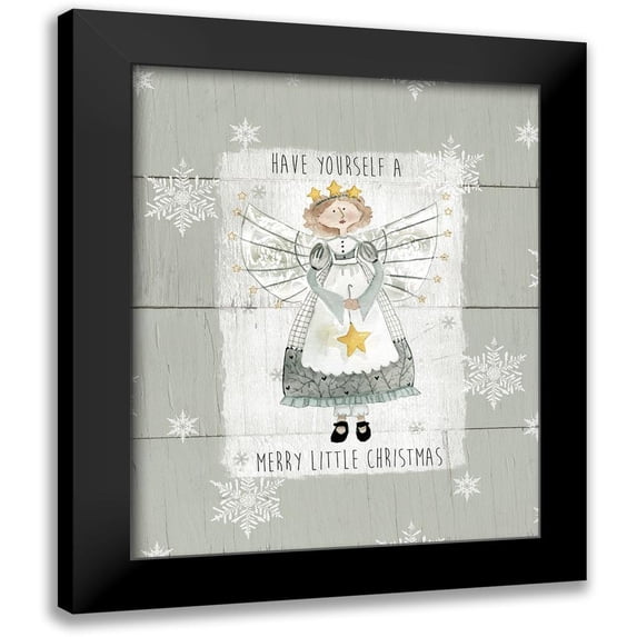 Robinson, Carol 20x24 Black Modern Framed Museum Art Print Titled - Merry Little Christmas