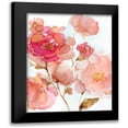 thumbnail image 1 of Robinson, Carol 20x24 Black Modern Framed Museum Art Print Titled - Vivid Peonies, 1 of 5