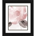 thumbnail image 1 of Robinson, Carol 20x24 Black Ornate Wood Framed with Double Matting Museum Art Print Titled - Blush Bloom I, 1 of 4