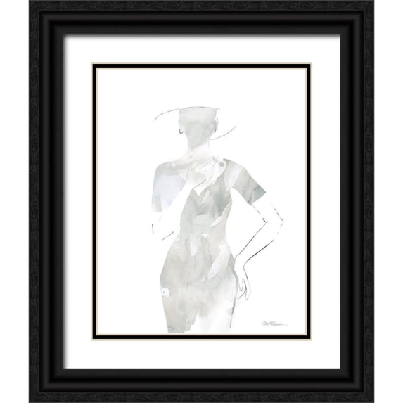 Robinson, Carol 20x24 Black Ornate Wood Framed with Double Matting Museum Art Print Titled - Fashion Cover I