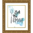 thumbnail image 1 of Robinson, Carol 20x24 Gold Ornate Wood Framed with Double Matting Museum Art Print Titled - Lick the Spoon, 1 of 4