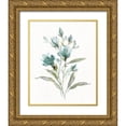 thumbnail image 1 of Robinson, Carol 20x24 Gold Ornate Wood Framed with Double Matting Museum Art Print Titled - Linen Botanical IV, 1 of 4