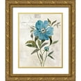 thumbnail image 1 of Robinson, Carol 20x24 Gold Ornate Wood Framed with Double Matting Museum Art Print Titled - Linen Peony, 1 of 4