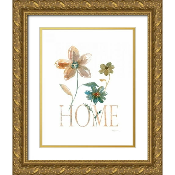 Robinson, Carol 20x24 Gold Ornate Wood Framed with Double Matting Museum Art Print Titled - Simple Home