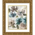 thumbnail image 1 of Robinson, Carol 20x24 Gold Ornate Wood Framed with Double Matting Museum Art Print Titled - Topaz Garden I, 1 of 4
