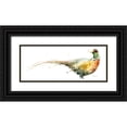 thumbnail image 1 of Robinson, Carol 24x12 Black Ornate Wood Framed with Double Matting Museum Art Print Titled - Harvest Pheasant, 1 of 4