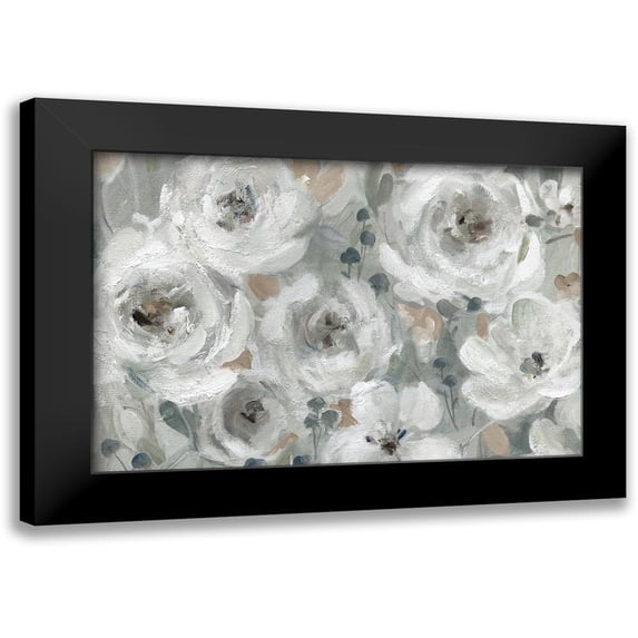 Robinson, Carol 24x17 Black Modern Framed Museum Art Print Titled - Neutral Symphony