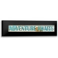 thumbnail image 1 of Robinson, Carol 24x7 Black Modern Framed Museum Art Print Titled - Adventure Awaits, 1 of 5