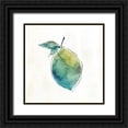 thumbnail image 1 of Robinson, Carol 26x26 Black Ornate Wood Framed with Double Matting Museum Art Print Titled - Happy Lime, 1 of 4