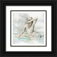 thumbnail image 1 of Robinson, Carol 26x26 Black Ornate Wood Framed with Double Matting Museum Art Print Titled - Serene Morning, 1 of 4