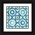 thumbnail image 1 of Robinson, Carol 26x26 Black Ornate Wood Framed with Double Matting Museum Art Print Titled - Zinga 6, 1 of 4
