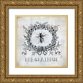 thumbnail image 1 of Robinson, Carol 26x26 Gold Ornate Wood Framed with Double Matting Museum Art Print Titled - Bee Grateful, 1 of 4