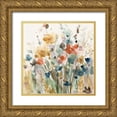 thumbnail image 1 of Robinson, Carol 26x26 Gold Ornate Wood Framed with Double Matting Museum Art Print Titled - In Full Bloom, 1 of 4