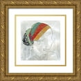 thumbnail image 1 of Robinson, Carol 26x26 Gold Ornate Wood Framed with Double Matting Museum Art Print Titled - Portrait of Africa I, 1 of 4