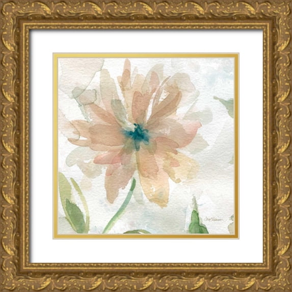 Robinson, Carol 26x26 Gold Ornate Wood Framed with Double Matting Museum Art Print Titled - Sunny Afternoon IX