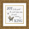 thumbnail image 1 of Robinson, Carol 26x26 Gold Ornate Wood Framed with Double Matting Museum Art Print Titled - The Lord Has Come, 1 of 4