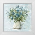 thumbnail image 1 of Robinson, Carol 26x26 White Modern Wood Framed Museum Art Print Titled - Arrayed in Blue II, 1 of 4
