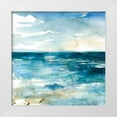 thumbnail image 1 of Robinson, Carol 26x26 White Modern Wood Framed Museum Art Print Titled - Ocean Break II, 1 of 4
