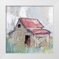 thumbnail image 1 of Robinson, Carol 26x26 White Modern Wood Framed Museum Art Print Titled - Pastel Barn I, 1 of 4