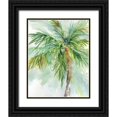thumbnail image 1 of Robinson, Carol 26x32 Black Ornate Wood Framed with Double Matting Museum Art Print Titled - Palm Breezes II, 1 of 4