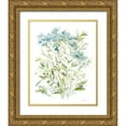 thumbnail image 1 of Robinson, Carol 26x32 Gold Ornate Wood Framed with Double Matting Museum Art Print Titled - Garden Lace II, 1 of 4