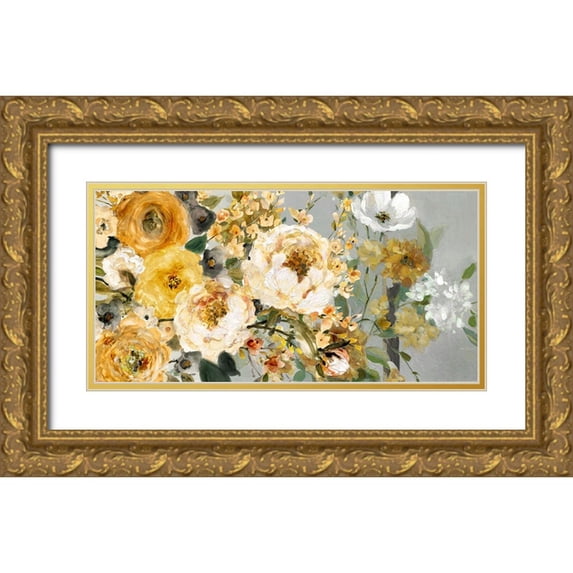 Robinson, Carol 32x18 Gold Ornate Wood Framed with Double Matting Museum Art Print Titled - Morning Radiance