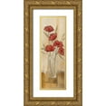 thumbnail image 1 of Robinson, Carol 7x14 Gold Ornate Wood Framed with Double Matting Museum Art Print Titled - Freshly Picked I, 1 of 4