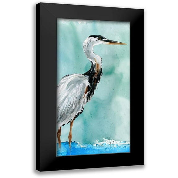 Robinson, Carol 9x14 Black Modern Framed Museum Art Print Titled - Delray Crane I