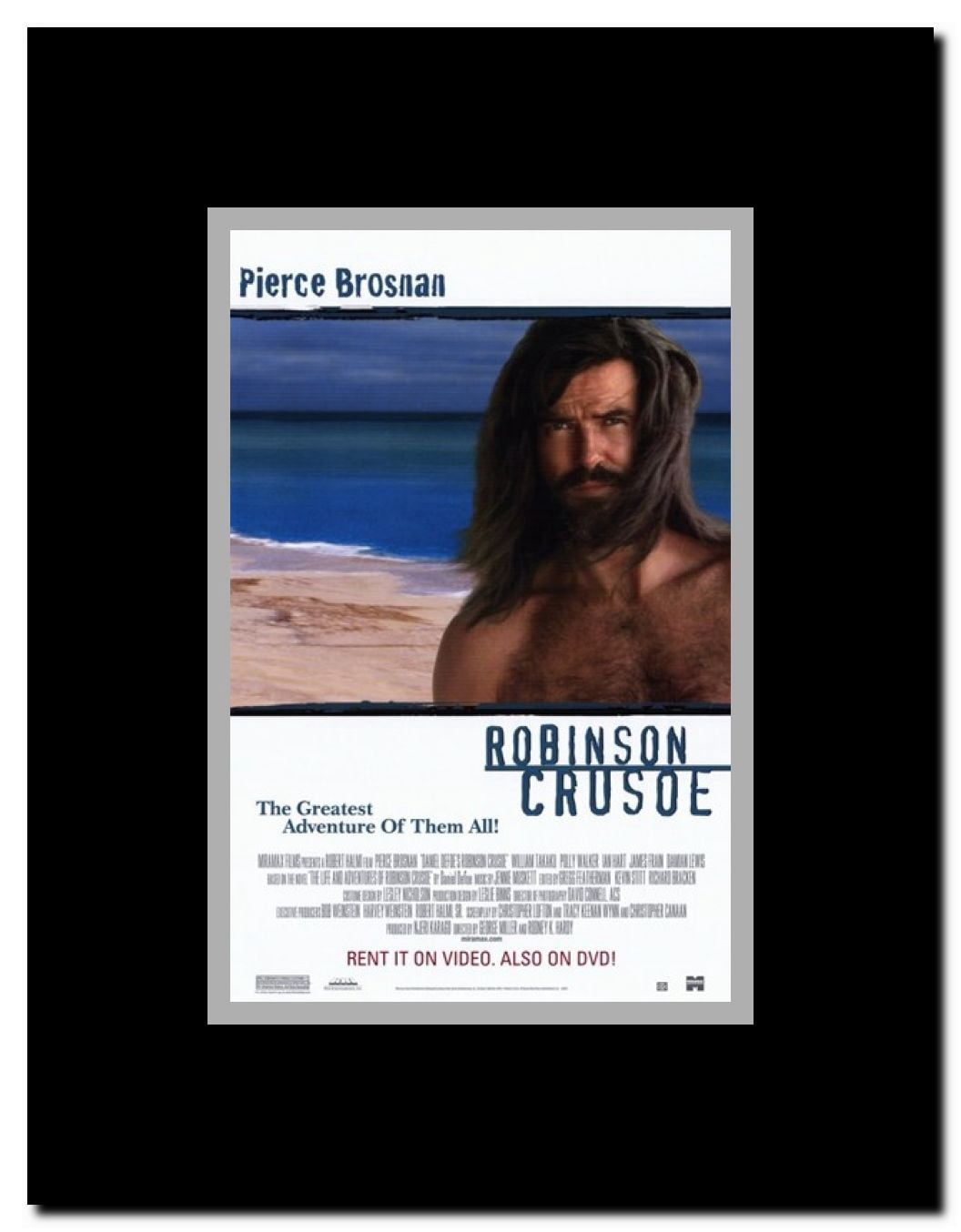 Robinson Crusoe Framed Movie Poster