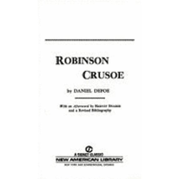 Pre-Owned Robinson Crusoe (Unknown) 0451516060 9780451516060