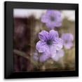 thumbnail image 1 of Robinson, Emily 12x12 Black Modern Framed Museum Art Print Titled - Purple Tranquility II, 1 of 5