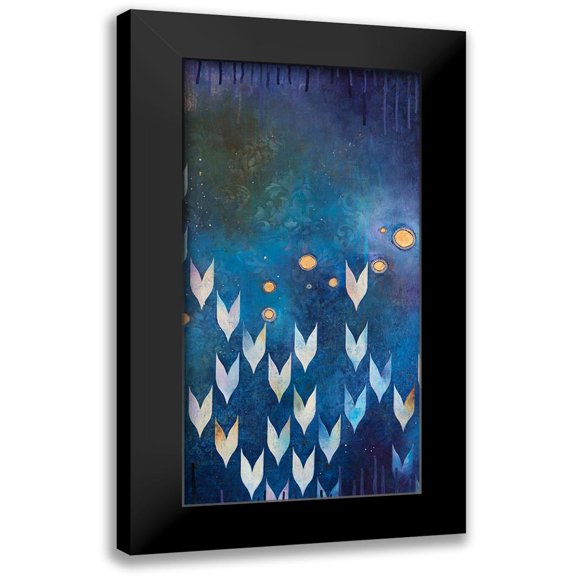 Robinson, Heather 14x24 Black Modern Framed Museum Art Print Titled - My Constellation II