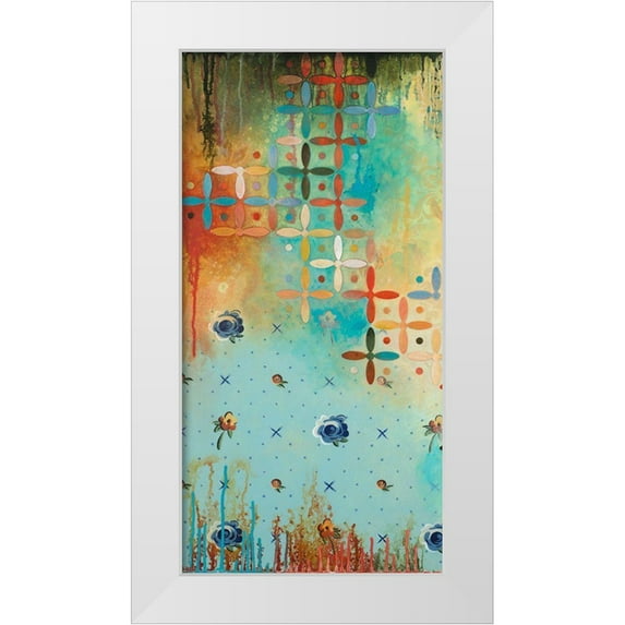 Robinson, Heather 14x24 White Modern Wood Framed Museum Art Print Titled - Aspirational I