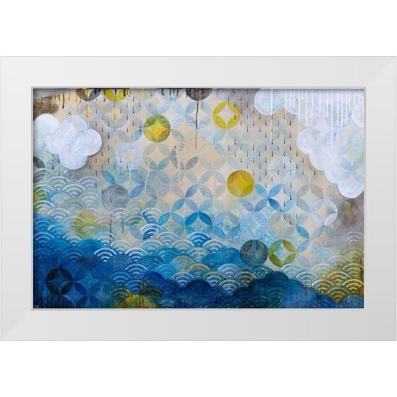 Robinson, Heather Noel 14x11 White Modern Wood Framed Museum Art Print Titled - Float