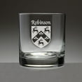 thumbnail image 1 of Robinson Irish Coat of Arms Tumbler Glasses - Set of 4 (Sand Etched), 1 of 2