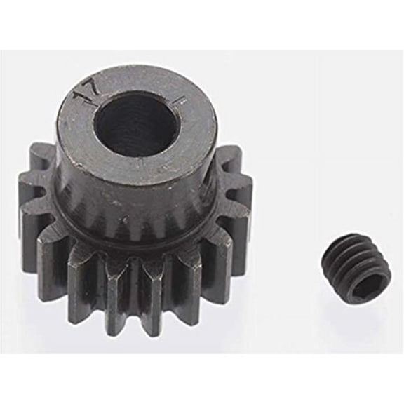 Robinson Racing Products 8617 Extra Hard 17 Tooth Blackened Steel 32p Pinion 5mm