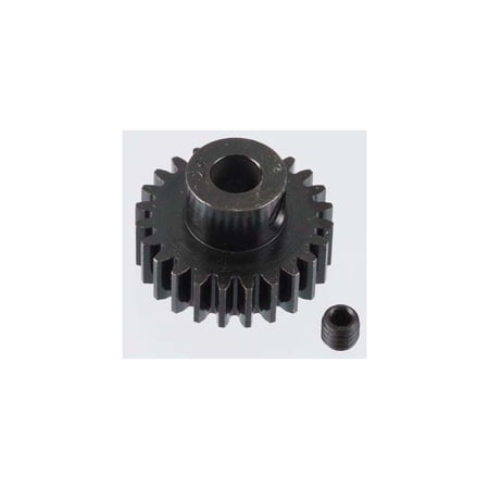 Robinson Racing 8624 Extra Hard 24 Tooth Blackened Steel 32P Pinion 5M/M RRP8624