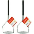 thumbnail image 1 of Robinson Sunbeam Potato Masher Silver Black, 2 Pack, 1 of 8